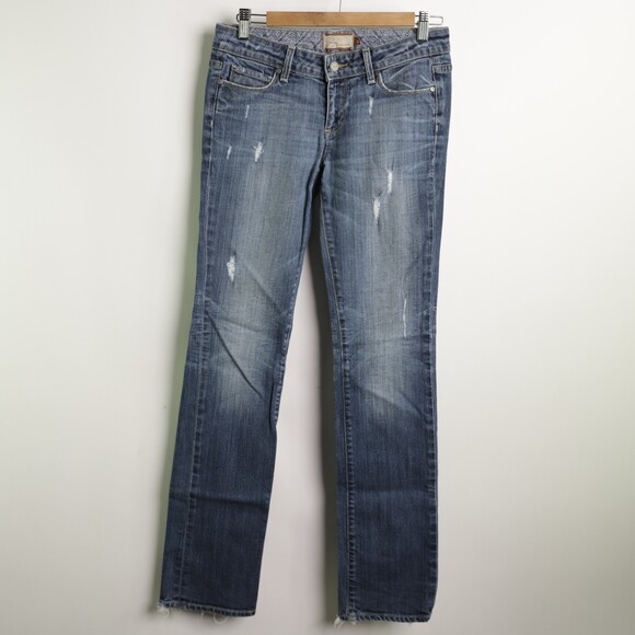 Paige Jimmy Jimmy Factory Distressed Jeans size 25 - Picture 1 of 9